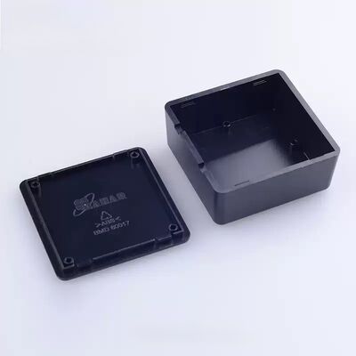 60*58*28mm Square Small ABS Plastic Electronic Instrument Case In White and Black