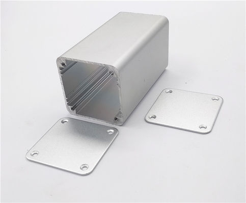 42*42*80mm Square Anodized Aluminum Box With End Plate For  Control Panel Enclosure