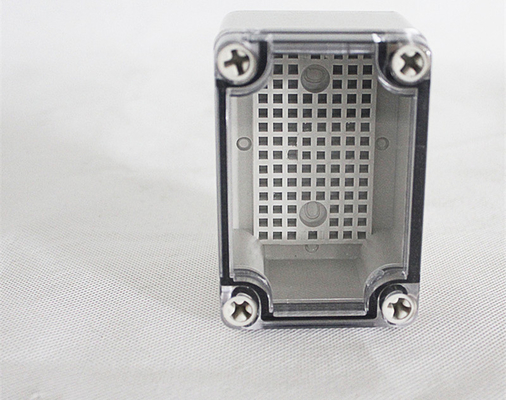 PCB IP65 กล่องเชื่อมต่อไฟฟ้ากันน้ำ 95 * 65 * 55 มม. พร้อมสกรูพลาสติก